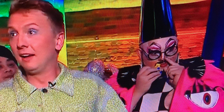 Drag queen does poppers live on Channel 4 – tells mum ‘I’ve bloody made it’