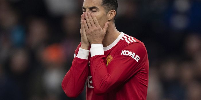 Cristiano Ronaldo upset