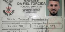 Corinthians create membership card for Boca Juniors striker after missed penalties