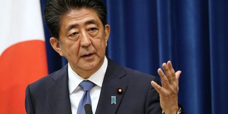 Shinzo Abe: Moment former Japanese prime minister shot while giving speech