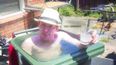 Man tries to cash in on heatwave with genius ‘portable plunge pool’ that can be filled up in five-minutes