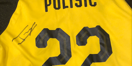 Man City fan angry that wrong Chelsea player signed his Borussia Dortmund top