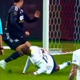 Cristian Romero produces hilarious reaction to Emerson Royal’s open goal miss