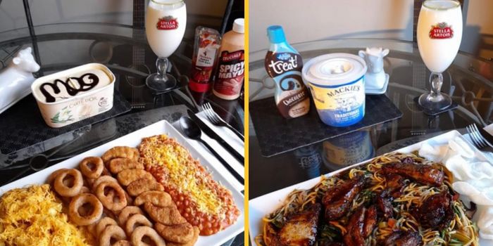 Man has full pint of milk and tub of ice cream with every meal