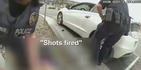 Bodycam footage shows the moment boy, 4, ‘fired a gun’ at cops as they were arresting his dad