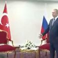 Watch: Erdoğan takes sweet revenge on Putin following 2020 meeting snub in Moscow