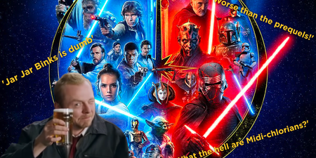 Simon Pegg brands Star Wars audience the most ‘toxic’ fan base he’s come across