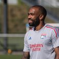 Alexandre Lacazette forced to sit out of training due to wasp injury