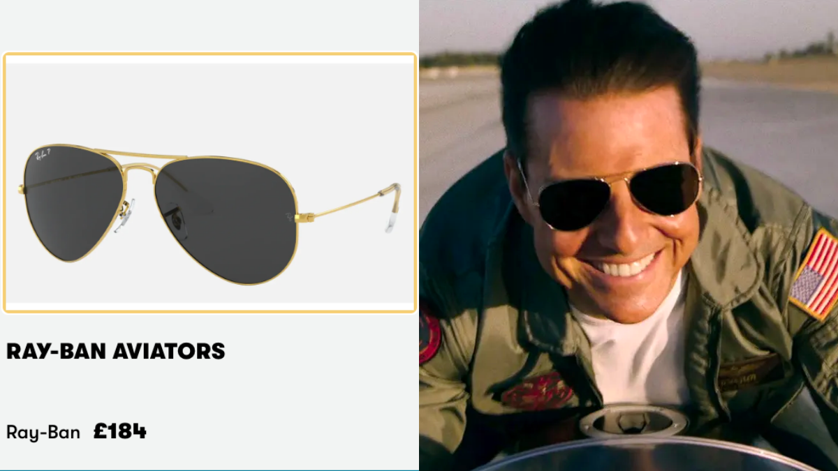 Aviator sunglasses Top Gun