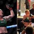 UFC fighter Molly McCann leads crowd in “F**k The Tories” chant