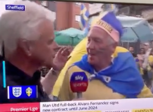 Scottish man interviewed live as Sweden supporter before England Euro 2022 semi-final