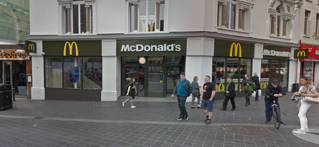The McDonald's in question/Via Google Maps
