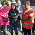 Labour frontbencher Lisa Nandy joins picket line in Wigan