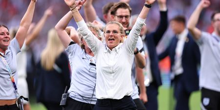 Sarina Wiegman explains why she kissed bracelet during Euro 2022 Final