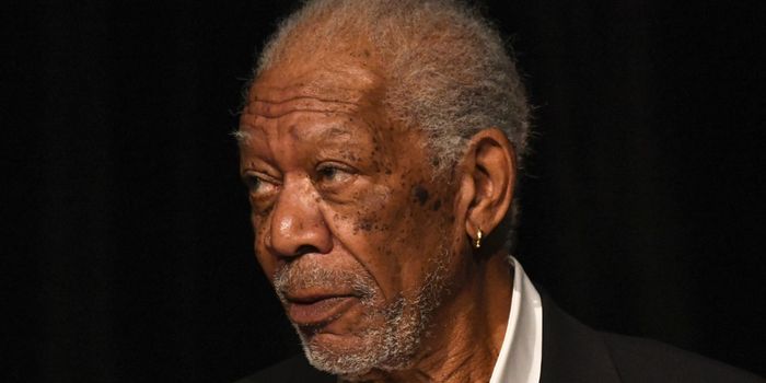 Morgan Freeman earrings