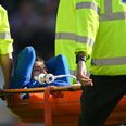 Ben Godfrey stretchered off after sickening injury during Everton vs Chelsea