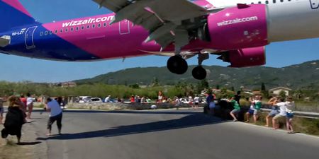 WizzAir flight makes scary ‘lowest ever landing’ at Greek airport – narrowly avoiding plane spotters