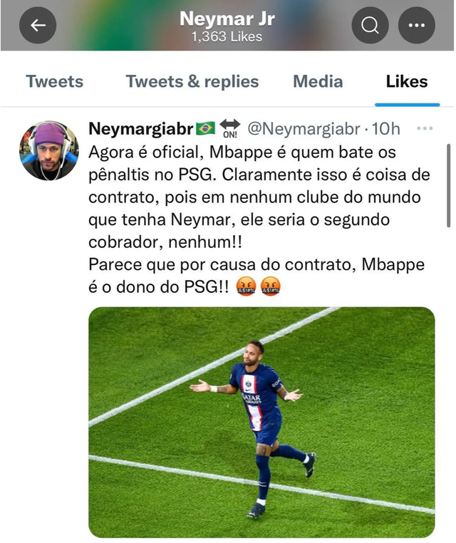 Neymar Kylian Mbappé