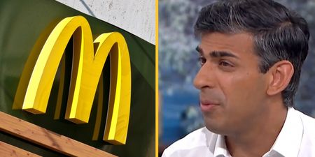 Rishi Sunak names his usual Maccies order – but it was withdrawn more than 2 years ago