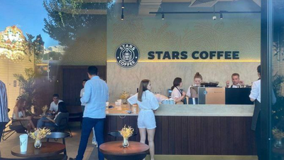 Pro-Putin rapper reopens former Starbucks coffee shops in Russia