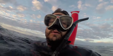Diver stranded at sea captures his ‘final moments’