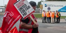 Questions over Failing Grayling’s bumper pay packet raised as Felixstowe workers walk out on strike