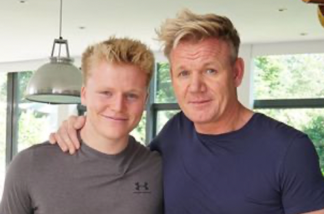 Gordon Ramsay and his son Jack (Image: Channel 4)