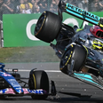 Lewis Hamilton crashes out in first lap of Belgian Grand Prix