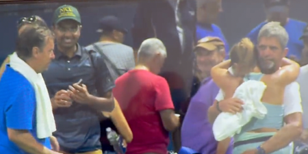 16-year-old tennis star’s ‘inappropriate’ celebration with father sparks uproar