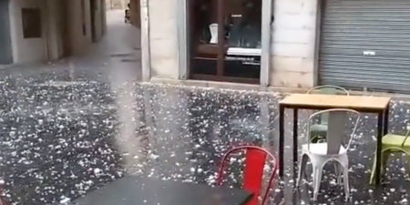 One-year-old tragically killed by four-inch hail stone during Spanish storm