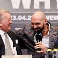 Frank Warren expects Tyson Fury to fight Anthony Joshua in the UK