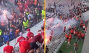 Nice vs Koln ‘to be postponed’ after fan violence in stadium