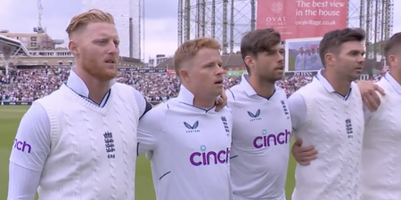 England cricketers sing ‘God Save The King’ as they pay respects to Queen Elizabeth II