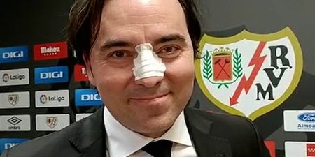 Rayo Vallecano president claims he was headbutted by player’s agent
