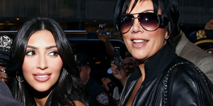 NEW YORK - AUGUST 26: Television personality Kim Kardashian and Kris Jenner visits MTV's "TRL" at the MTV studios on August 26, 2008 in New York City. (Photo by Brian Ach/WireImage)
