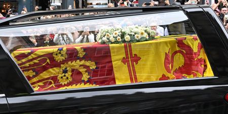 Sticker on hearse carrying Queen’s coffin mysteriously vanishes mid-journey