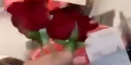 Vegans throw roses on meat at counter to pay ‘homage to the fallen’