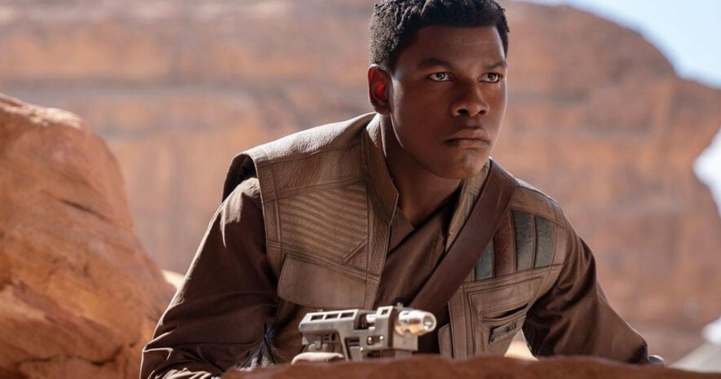 John Boyega plays Finn in Star Wars (Image: Disney)