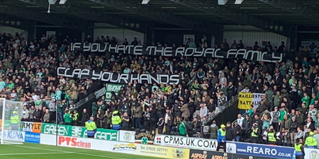 Sky Sports microphones pick up Celtic chant during minute’s applause for Queen