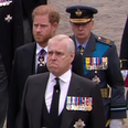 Weeping Prince Andrew follows Queen’s coffin during state funeral