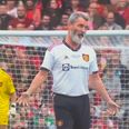 Roy Keane rejected Ronny Johnsen’s gesture in legends game at Anfield