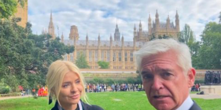Holly and Phil’s names ‘were not on official Westminster list’ but duo were ‘ushered in’