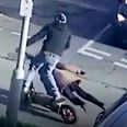 Horrific moment e-scooter rider knocks over pensioner breaking her eye socket