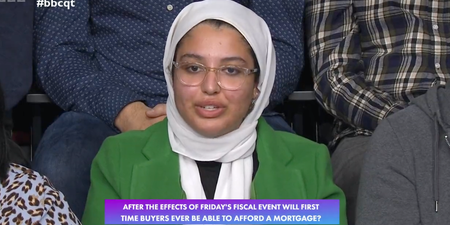 Question Time audience member reveals full horror of what mini-budget is doing to mortgages