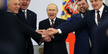Putin declares four areas of Ukraine as Russia