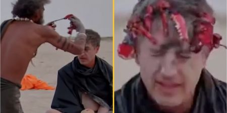 Reporter forced to eat human brain with cannibal tribe while wearing crown made out of teeth