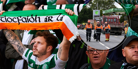 Celtic pay stunning, utterly silent tribute to Creeslough explosion victims