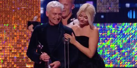 Phillip Schofield and Holly Willoughby booed by NTA audience during award win