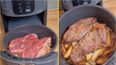 Food lover whips up ‘absolutely delicious’ steak and chips in the air fryer