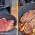 Food lover whips up ‘absolutely delicious’ steak and chips in the air fryer